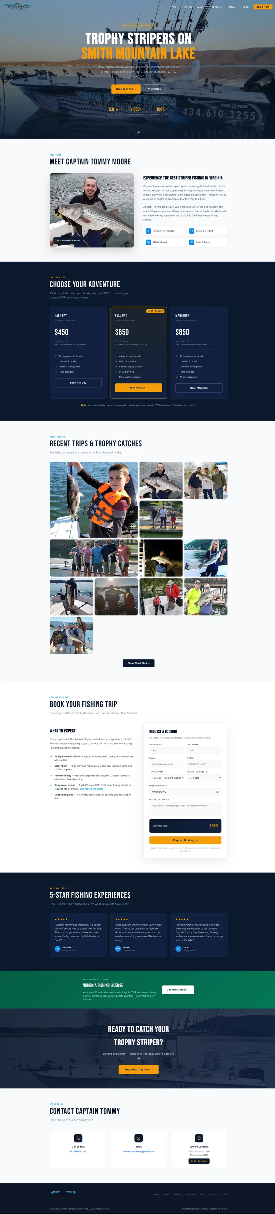 SML Wicked Striper — site preview