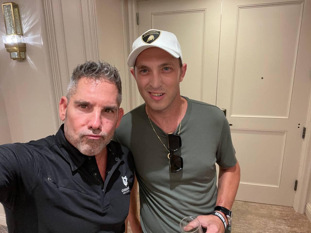 Ben standing with Grant Cardone